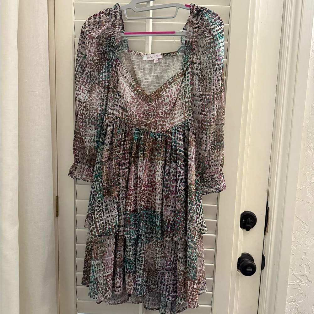 NWT Meet Me in Santorini Dress